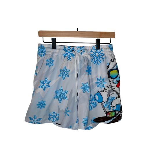 Slunks GSL Yeti Volleyball Shorts – Size Medium – Rare Design – Used - Picture 4 of 6